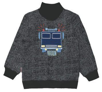 Свитер детский для мальчика "Технобой" Gabbi SV-19-31-2 тринитка с начесом зима р. 86 черный 13134 фото