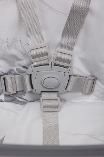Стілець-гойдалка для годування дитини 2 в 1 VELANO Nomi, black sf58274 фото