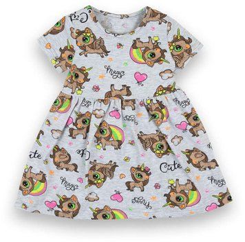Сукня дитяча для дівчинки Gabbi PL-22-1 літо р. 98 набивний блакитний 34661 фото