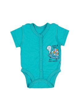 Боди детское для мальчика Gabbi BD-25-6 лето р. 56 ментоловый 70481 фото