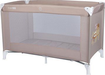 Кровать-манеж детская FreeON Travel Love, beige sf60975 фото