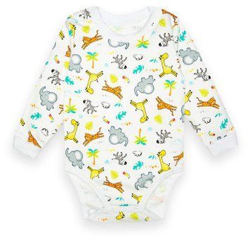 Боді дитяче для малюків Gabbi BD-22-1-4 демісезонне р. 86 африка 35187 фото