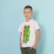 Футболка подростковая для мальчика GBI TEENS FT-23-6 лето короткий рукав р.164 белый 57392 фото 2