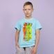 Футболка підліткова для хлопчика GBI TEENS FT-23-6 літо кроткий рукав р.164 бірюзовий 57393 фото 1
