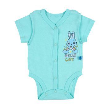 Боди детское для мальчика Gabbi BD-25-3 лето р. 56 ментоловый 70485 фото