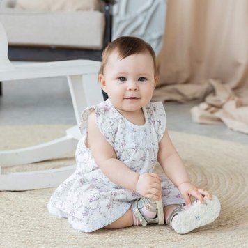 Сукня дитяча для дівчинки "Моя принцеса" Gabbi PL-21-5-4 літо р. 68 бузковий 29625 фото