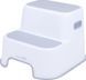 Ступени для ребенка в ванную на 2 ступени FreeON, white - grey sf61001 фото 1
