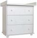 Пеленальний комод FreeON DREAM, white 03559 фото 1