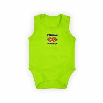 Боді-майка дитяча для хлопчика GabbiBD-23- 6 літо р. 62 салатовий 57442 фото