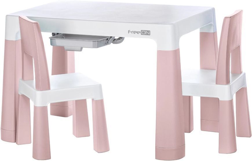 Комплект меблів дитячий FreeON Neo, white - pink 46644 фото