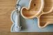 Столові прибори дитячі FreeON Elephant металеві з силіконовою ручкою, grey 46286 фото 2