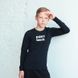 Лонгслів підлітковий для хлопця "Don't touch" GBI TEENS демісезонний р.146 синій темний 59990 фото