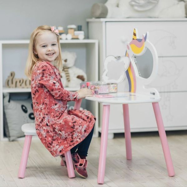 Комплект меблів дитячий FreeON Unicorn, white - pink 40420 фото
