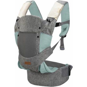 Сумка-кенгуру FreeON Easy Move 3 в 1, mint-grey sf61004 фото