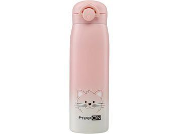 Термопляшка FreeON 480 мл, pink 380692 фото