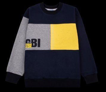 Джемпер дитячий Gabbi DG-20-9 двонитка демісезонний р.134 жовтий 17620 фото