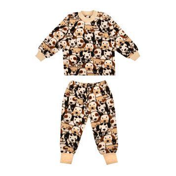 Костюм домашний для мальчика "Собачки" Gabbi PGM-24-25 зима р. 80 68477 фото
