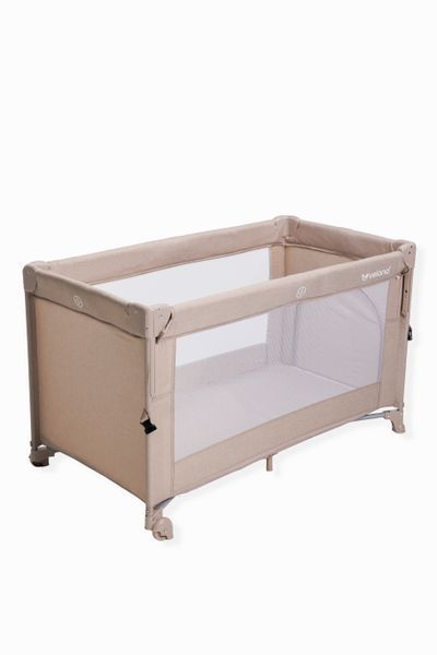 Ліжко-манеж дитяче з другим ярусом VELANO Tino, beige 46161 фото