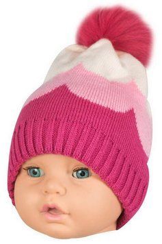 Шапка детская для девочки Gabbi GSK-79 зима р. 50/52 3017 фото