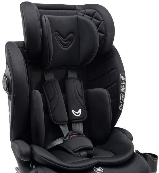 Автокрісло VELANO Flexo i-Size 76&ndash;150 см, ISOFIX + Top Tether/ремінь, black sf59726 фото