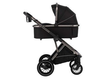 Коляска для дитини універсальна 3 в 1 FreeON Allegro, black 82962 фото