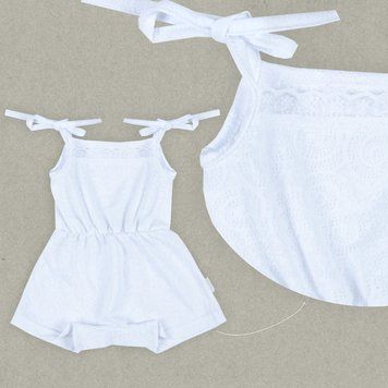 Песочник детский для девочки Gabbi PS-25-7 летний Gabbi PS-25-7 летний р. 62 белый 70797 фото