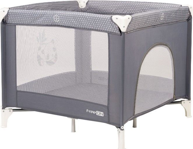 Манеж для дитини FreeON Square Panda, grey 80890 фото