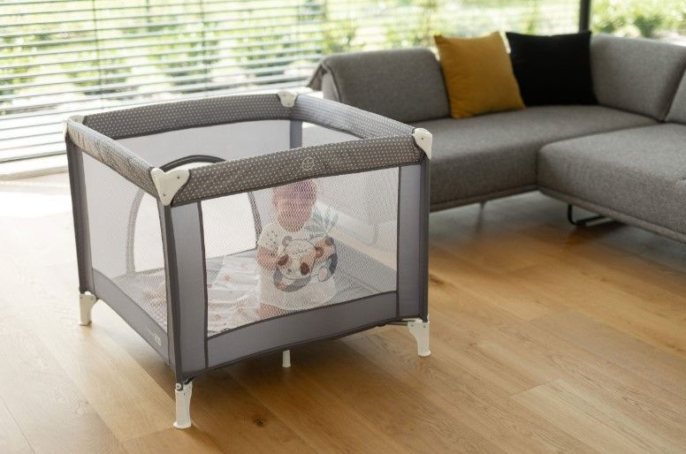 Манеж для дитини FreeON Square Panda, grey 80890 фото