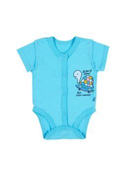 Боді дитяче для хлопчика Gabbi BD-25-6 літо р. 62 бірюзовий 70480 фото