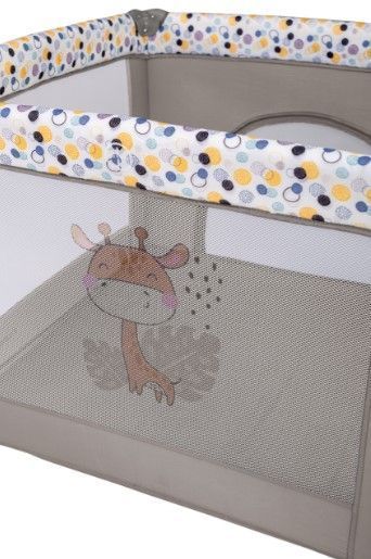Манеж для дитини FreeON Square Giraffe, grey 80883 фото