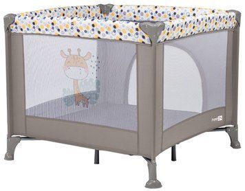 Манеж для дитини FreeON Square Giraffe, grey 80883 фото