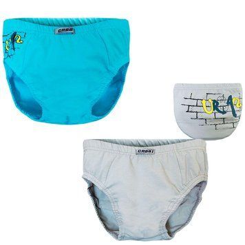 Трусы детские для мальчика Gabbi TRM-19-19 (1 шт) (2 шт) р. 42 бирюзовый/серый 14532 фото