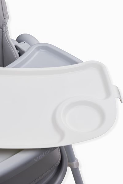 Стул для кормления ребенка VELANO Nexi, light grey sf58268 фото