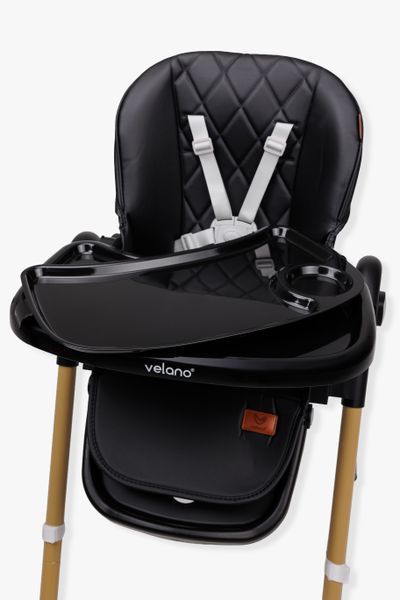 Стул для кормления ребенка VELANO Nexi, black sf58270 фото