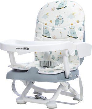 Портативный стул для кормления FreeON LevI, white owl sf61074 фото