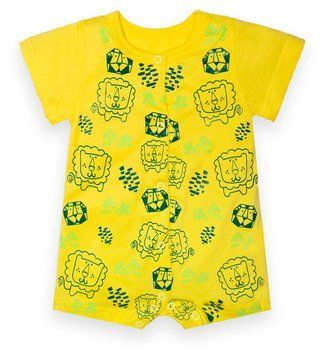 Песочник детский для мальчика "Leo" Gabbi PS-22-1 лето р. 68 желтый 34584 фото