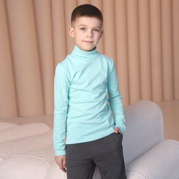 Гольф дитячий унісекс Gabbi SV-24-6 демісезонний р.140 ментоловий 67688 фото