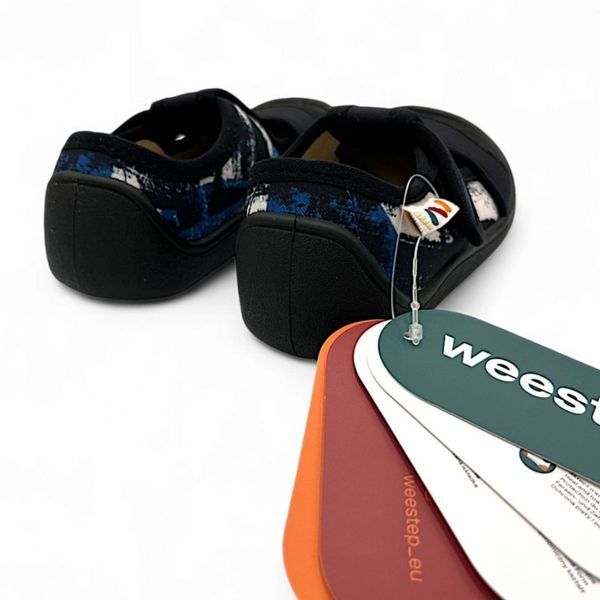 Детские текстильные тапочки (бирфуты) для мальчика Weestep 25-32р MV-2263s фото