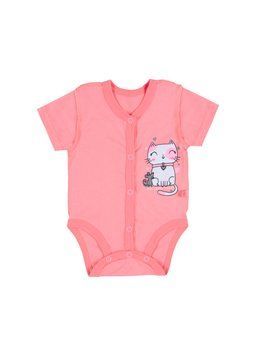 Боди для девочки Gabbi BD-25-8 лето р. 56 персиковый 70475 фото