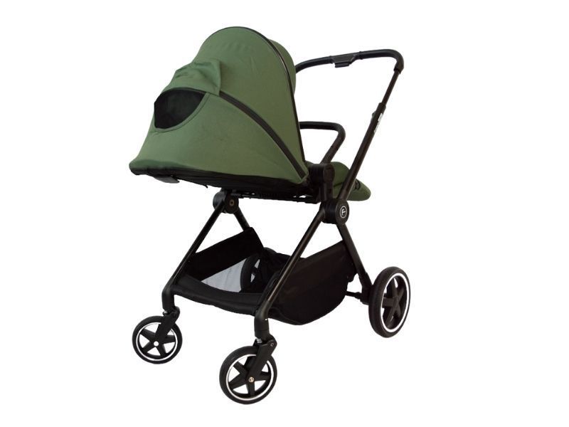 Коляска для ребенка универсальная 3 в 1 FreeON Zack, olive sf52099 фото