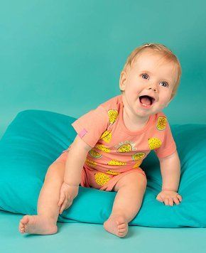 Песочник детский для девочки "Тутти-Фрутти" Gabbi PS-20-14-1 лето р. 86 персиковый 18442 фото