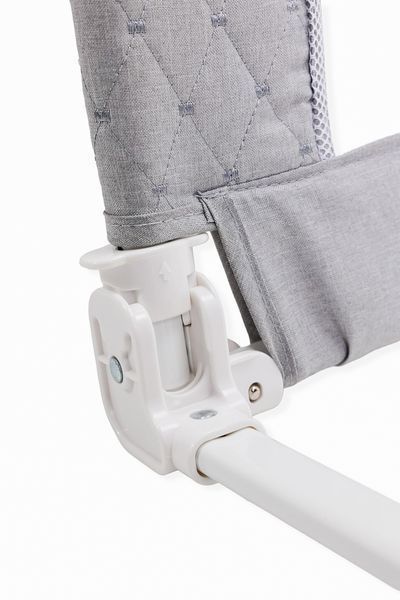 Захисний бортик для ліжка VELANO Wolli, light grey 46167 фото